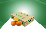 100% kotak kertas karton bergelombang ramah lingkungan untuk pengiriman buah