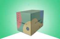 Kotak Kemasan Dicetak Bergelombang Berkerut, Kemasan Kotak Kertas Untuk Mengepak Item Anak