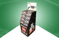Seat Gap Filler Black Corrugated Cardboard Bins 4 Colors Offset Printing For Retail Store