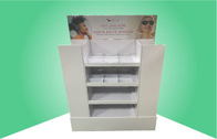Three Face Show Cardboard Pallet Display 15 KGS / Shelf Untuk Mempromosikan Barang Elektronik