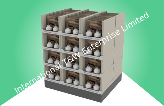Beli Costco Store Stackup Kardus PDQ Tray / PDQ Display Box Untuk Mempromosikan Humidifier online manufacture