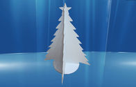 Periklanan Promotional Cardboard Display Model dengan Christmas Tree Shape