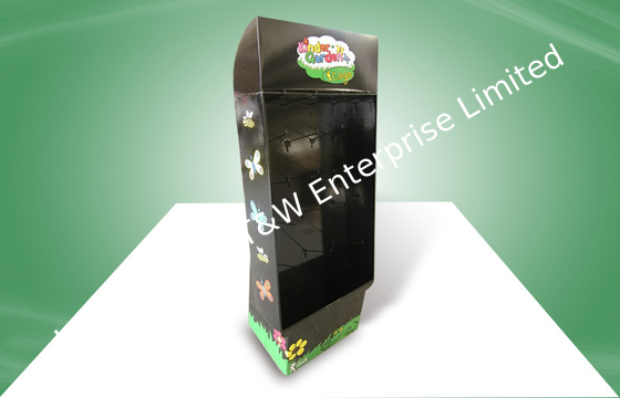 Beli Unit Tampilan Berdiri Bebas Hitam Layar Hook Floor Stand untuk Kid's Shoes online manufacture