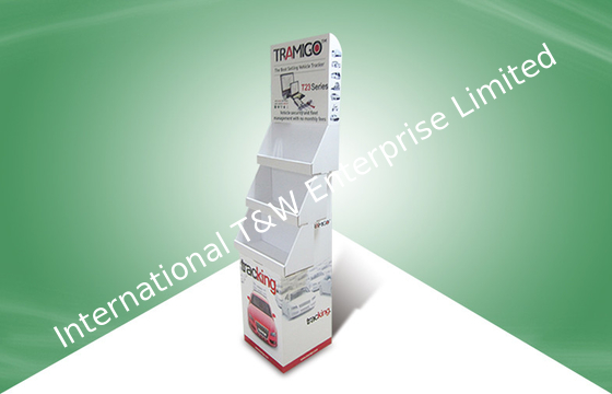 Beli 3 Tier POS Cardboard Menampilkan 4c / 5c / 6c Dicetak untuk Car Accessory GPS online manufacture