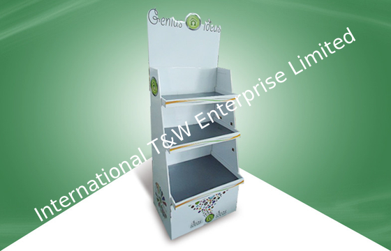 Beli Customized Three Tier Corrugated Cardboard Displays Digunakan dalam Produk Perawatan Kecantikan online manufacture
