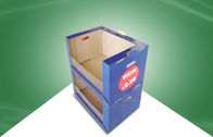 Point of Sales Cardboard Dump Bin Tampilan Kotak Tampilan Unit untuk Mainan