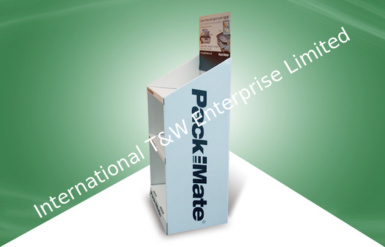Beli Stabil Tiga Shelf Cardboard Display Stand untuk Produk Fashion Underware online manufacture