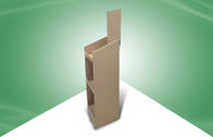 Tiga Rak Pop Cardboard Stand Stand Untuk Cd &amp;amp; Buku, 100% Ramah Lingkungan