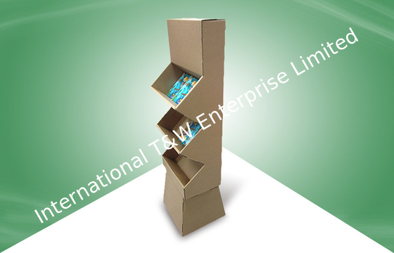 Beli Menampilkan 3 - Cell Pos Cardboard untuk Cd & Books, Desain Unik online manufacture
