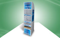 Custom Custom Shelf Cardboard Tampilan Stand Untuk Vacuum Cups, 4C Printing