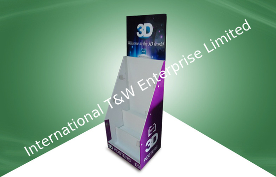 Beli Display Cardboard Dump Bin tiga tingkat Eco-friendly untuk Poster 3D online manufacture