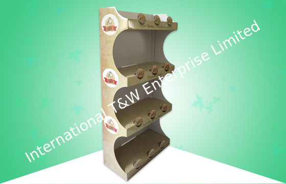 Beli 4 - Rak Display Unit Berdiri Bebas FSDU Untuk Menjual Keripik Pisang online manufacture