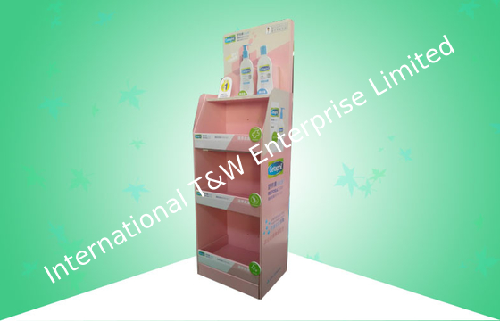 Beli Tugas Berat 3 Rak Unit Tampilan Berdiri Bebas Kardus Dengan Desain Yang Menawan online manufacture