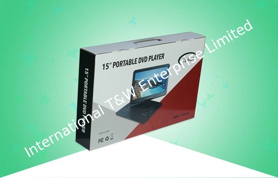 Beli Kemasan Kotak Kertas Bergelombang Kustom Berkemas DVD Player Dengan Laminasi Mengkilap online manufacture