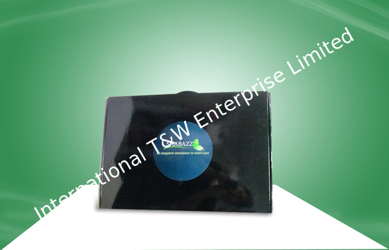 Harga yang bagus Classical Corrugated Paper Packaging boxes With Plastic Handle For Packing Food on line