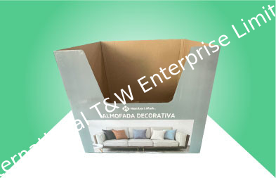 Harga yang bagus Tempat Sampah Karton Ukuran Pallet Penuh Untuk Ritel Sams Culb Tempat Bantal Besar on line