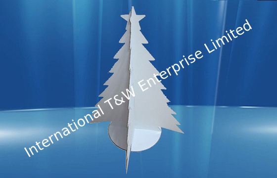 Harga yang bagus Periklanan Promotional Cardboard Display Model dengan Christmas Tree Shape on line