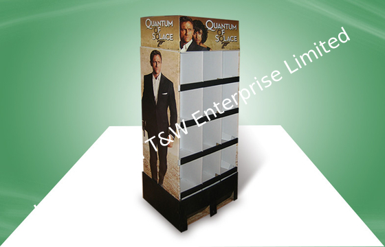 Harga yang bagus Double Face Show Pop Cardboard Display, Rak Pallet Disesuaikan on line