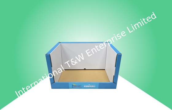 Eco ramah Sampel Display PDQ Display Tray CMYK Printing Paperboard