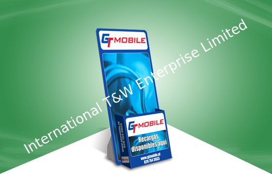 Harga yang bagus Unique Cardboard Standees Cardboard Display for Mobile Electronic Products on line