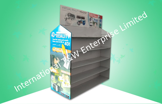 5 Rak Pre Filling Karton Lantai Tampilan Berdiri, Tampilan Karton Shelf