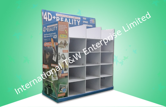 15 Sel Wal - Mart 1/2 Karton Pallet Tampilan Ruang Besar Dengan 5 Rak Pra - Mengisi