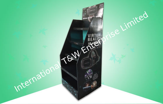 Harga yang bagus Air - Fall Shape POS Cardboard Menampilkan Desain Eye Catching Untuk Menjual Headset VR on line