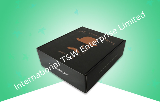 Harga yang bagus Desain Kemasan Keras Kotak Hadiah Tempat UV Papan Kertas Bergelombang Untuk Kemasan Anggur on line