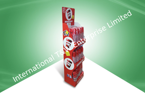 Harga yang bagus Stable Three - shelf Cardboard POS Display For Cups  Selling to Big Supermarket on line