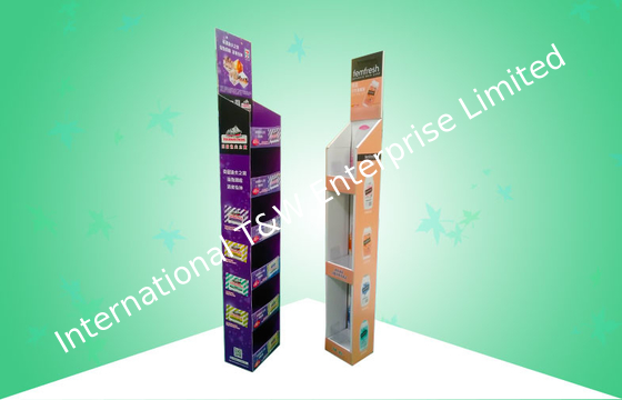 Harga yang bagus Sidekick Power Wing Display Cardboard Hanger Ukuran Disesuaikan Untuk Menjual Barang Kecil on line