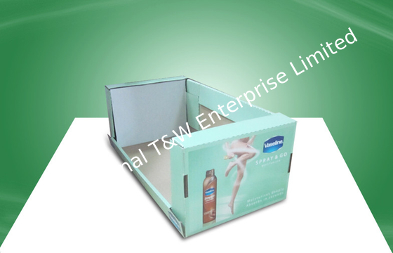Heavy Duty PDQ Trays Countertop Cardboard Display Box With Glossy / Matt Lamination