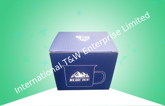 Harga yang bagus Kotak Kemasan Kertas Mug Bergelombang Dengan Permukaan Matt Laminasi on line