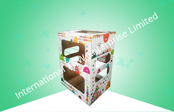 Harga yang bagus Alat Anak Karton Dump Bins Unit Display, Kotak Display Karton, Matt Finish on line