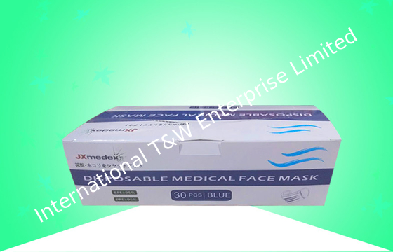 Harga yang bagus Kemasan Kotak Hadiah Karton Ramah Lingkungan Untuk Masker Wajah Medis Yang Dapat Dihapus on line