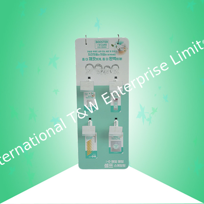 Harga yang bagus 4C Printing 350gsm CCNB Cardboard Hanger Display Untuk Sikat Gigi on line