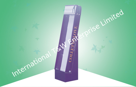 Harga yang bagus 350gsm CCNB Glossy shinning Metal Hooks POS Karton Display on line