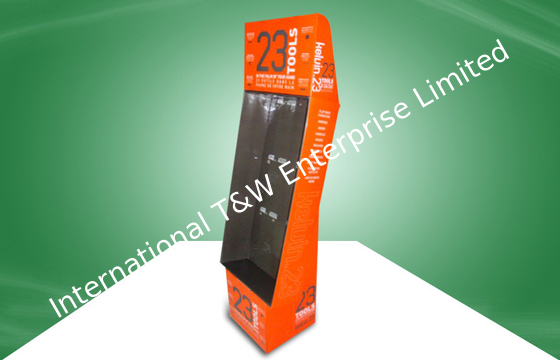 Harga yang bagus Heavy Duty Cardboard Free Standing Display Units , Stable Carton Display Stands For Tools on line