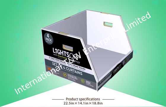 Harga yang bagus Heavy Duty Stack-Up Cardboard Pallet Pre Loading Tirai Berat Untuk Harga Smart Supermarket on line