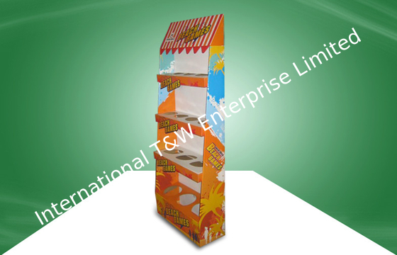 Harga yang bagus Eye - catching durable Cardboard Display Stands For Sport Products , customized Size on line
